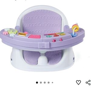 Infantino Music & Lights 3-in-1 Discovery Seat & Booster, Toddler Booster Seat